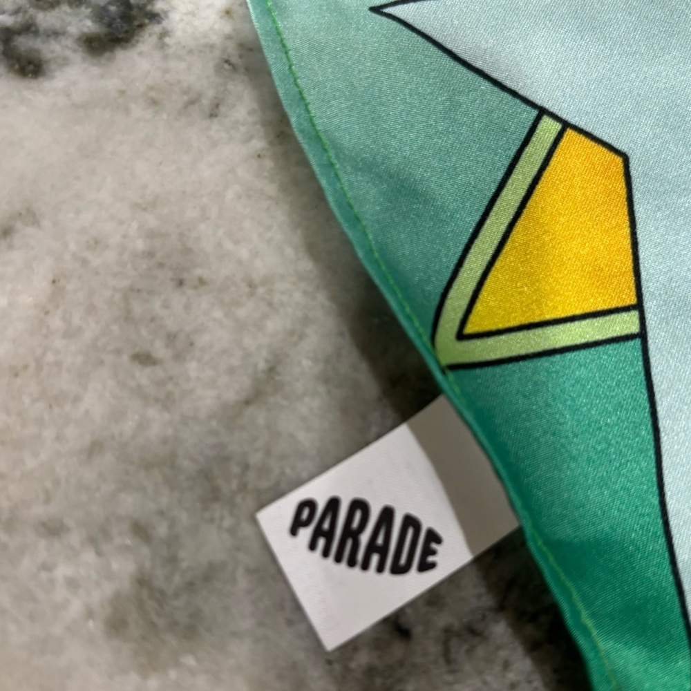 Parade silk scarf - Picture 5 of 6